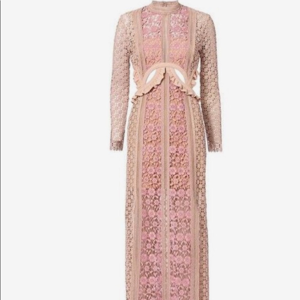 Authentic Self-Portrait Maxi Dress/ USED ONCE